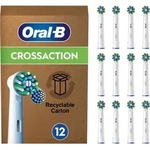 Oral-B CrossAction , 12 St&uuml;ck(e), Wei&szlig;, 3 Monat( e), Oral-B, Box - Wei&szlig;