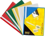 Idena 307007 - Schnellhefter f&uuml;r DIN A4, aus Kunststoff, 10 St&uuml;ck, 5 Farben, 2 x