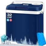KESSER&reg; 32 L K&uuml;hlbox 12V, 230V Stecker, Mini-K&uuml;hlschrank, Thermoelektrische