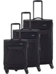 travelite Chios 4W Trolley L / M / S Black schwarz 78cm - Schwarz