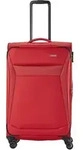 Travelite Chios Reisekoffer L Trolley Koffer 78cm 4 Rad / Rollen Dehnfalte TSA - Rot