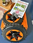WORX WA0955 Offroad-R&auml;der f&uuml;r Landroid M&auml;hroboter - Optimaler Grip und...