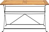 vidaXL Klappbarer Gartentisch 120x70x74 cm Massivholz Akazie