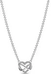 Pandora Kette 392666C01Infinity Herz 50 - Silber