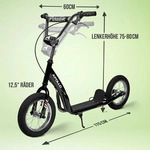 Apollo Retro Scooter - Paradise Schwarz - Schwarz