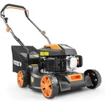 FUXTEC Benzin Rasenm&auml;her FX-RM4180 - 80ccm | 41cm | leichte 18Kg | Heckauswurf 