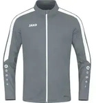 JAKO Damen Polyesterjacke Power, Farbe:steingrau, Gr&ouml;&szlig;e:34 - Grau - 34