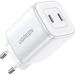 UGREEN Nexode 45W Dual USB-C PD Charger (25W+20W) white - Wei&szlig;
