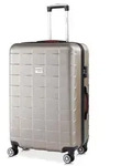 MONZANA Koffer Handgep&auml;ck Trolley mit TSA Schloss Zwillingsrollen Teleskopgriff