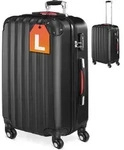 MONZANA&reg; Koffer Baseline Handgep&auml;ck ABS Hard Case Geh&auml;use gummierte Rollen