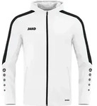 JAKO Damen Kapuzenjacke Power, Farbe:wei&szlig;, Gr&ouml;&szlig;e:34 - Wei&szlig; - 34