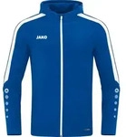 JAKO Damen Kapuzenjacke Power, Farbe:royal, Gr&ouml;&szlig;e:34 - Blau - 34