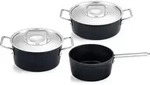 Fissler Adamant / Aluminium-Kochtopfset, 3-teilig, T&ouml;pfe-beschichtet mit
