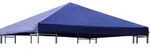 DEGAMO Pavillondach Dachplane Ersatzdach f&uuml;r Metall- und Alupavillon 3x3 Meter