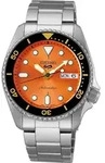 Seiko SRPK35K1 Automatik Herren Uhr 5 Sports 10ATM - Silber