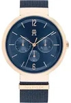 Multifunktions Tommy Hilfiger Blau Kollektion Lidia - frau - Dunkelblau/Gold