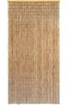 vidaXL Insektenschutz T&uuml;rvorhang Bambus 100 x 200 cm - Braun