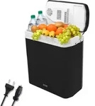 TZS First Austria - K&uuml;hlbox 24L elektrisch 12V 230V Anschluss f&uuml;r Auto & Steckdose