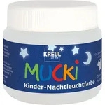 KREUL 24500 - Mucki Kinder Nachtleuchtfarbe, 150 ml Dose, auswaschbare