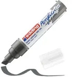 Edding 5000 Acrylmarker Breit, Anthrazit, Mei&szlig;el, Anthrazit, Extradick, 5 mm, 1 cm -