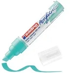 Edding 5000 Acrylmarker Breit, T&uuml;rkis, Mei&szlig;el, T&uuml;rkis, Extradick, 5 mm, 1 cm...