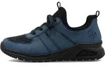 Rieker Morelia Damenschuhe Schn&uuml;rschuhe Sportive Schn&uuml;rer Blau Freizeit -...