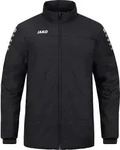 JAKO Kinder Coachjacke Team, Farbe:schwarz, Gr&ouml;&szlig;e:128 - Schwarz - 128