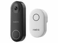 Reolink Video Doorbell WiFi intelligente 2K+ 5 MP Video-Türklingel mit Gong