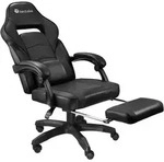 tectake&reg; Racing B&uuml;rostuhl Comodo ergonomische Form, mit Fu&szlig;st&uuml;tze und