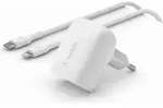 Belkin BOOST Charge 20W PD+PPD USB-C/Lig.1m ws WCA006vf1MWH-B5 - Wei&szlig;
