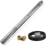 CHM GmbH&reg; Tiefbrunnenpumpe 3 Zoll 750 Watt 3780 l/h 8,4 Bar 30m Kabel+ Schutzbox