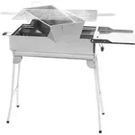 Mangal Grill Edelstahl 0,8mm H76,5хB61xT30cm Edelstahlgrill BBQ Schaschlik