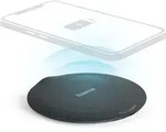Hama Wireless Charger QI-FC15 Metal, 15W, kabelloses Smartphone-Ladepad, - Schwarz