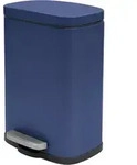 Spirella Treteimer Venedig - dunkelblau - 5L - Metall - 21 x 30 cm - Dunkelblau