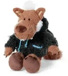 Nici Wolf Jolly Hugo 25 cm Schlenker Pl&uuml;schwolf