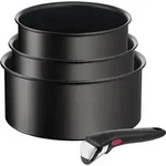 Tefal Ingenio Unlimited Kochgeschirr-Set 4-teilig L7639102 - Schwarz