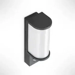 Lucande Jokum LED-Au&szlig;enwandlampe, IP54, Sensor - Silber/Grau