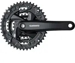 Shimano Cranket Set 9V 22-32-44 175 mm FC-M371 -5mm - Schwarz