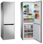 Amica KGCN 387 140 E Ed-Look K&uuml;hlkombi D 161/70L 171x54x57,6 cm NoFrost (I) - Silber