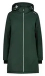 CMP Damen Jacke Coat Zip Hood Gr&uuml;n 34 - Gr&uuml;n/Schwarz - 34