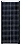 enjoy solar&reg; Solarpanel monokristallines Solarmodul 80W 36V (Schwarzer Rahmen)...