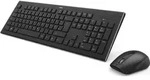 Hama Funktastatur-/Maus-Set Cortino Schwarz QWERTY UKR - Maus - Schwarz