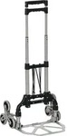 DURHAND Transportkarre mit 6-Rollen, Alu Treppensteiger, Faltbar, max. 70 kg