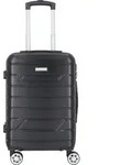 Nowi Bergamo 4 Rollen Kabinentrolley 56 cm - Schwarz