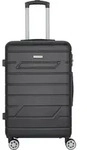 Nowi Bergamo 4 Rollen Trolley 65 cm - Schwarz