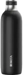 sodaTRIO Edelstahlflasche klein, Thermosflasche - Schwarz/Grau