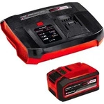 PXC-PLUS Starter-Set, 18V 4-6Ah & 6A Boostcharger (schwarz/rot, inkl. Akku