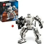 LEGO 75370 Star Wars Sturmtruppler Mech Set, Baubares Actionfigur-Modell mit