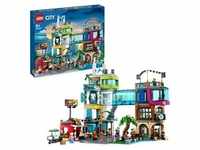 LEGO 60380 City Stadtzentrum Set, Modellbausatz, Spielzeug mit Spielzeugläden wie