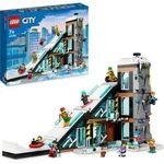 LEGO 60366 City Wintersportpark, Set mit Wintersportgesch&auml;ft, Caf&eacute; und einem